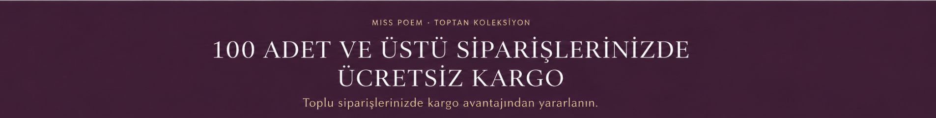 Koleksiyon bannerı