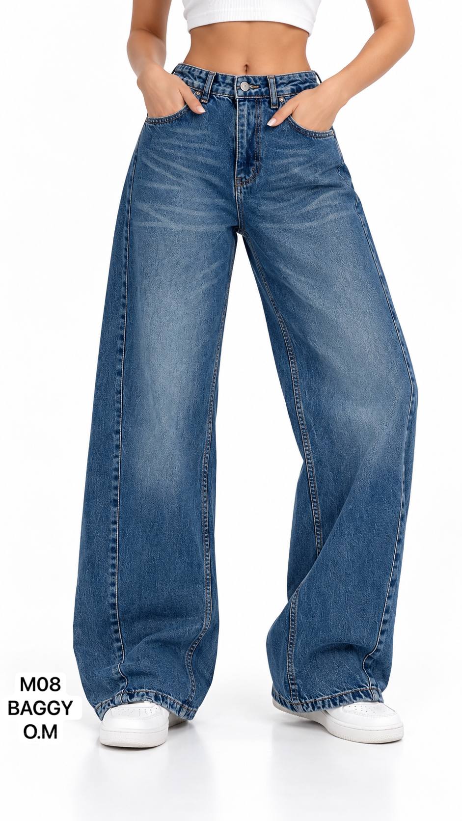 BAGGY ÖNÜ DİKİŞLİ PANTOLON
